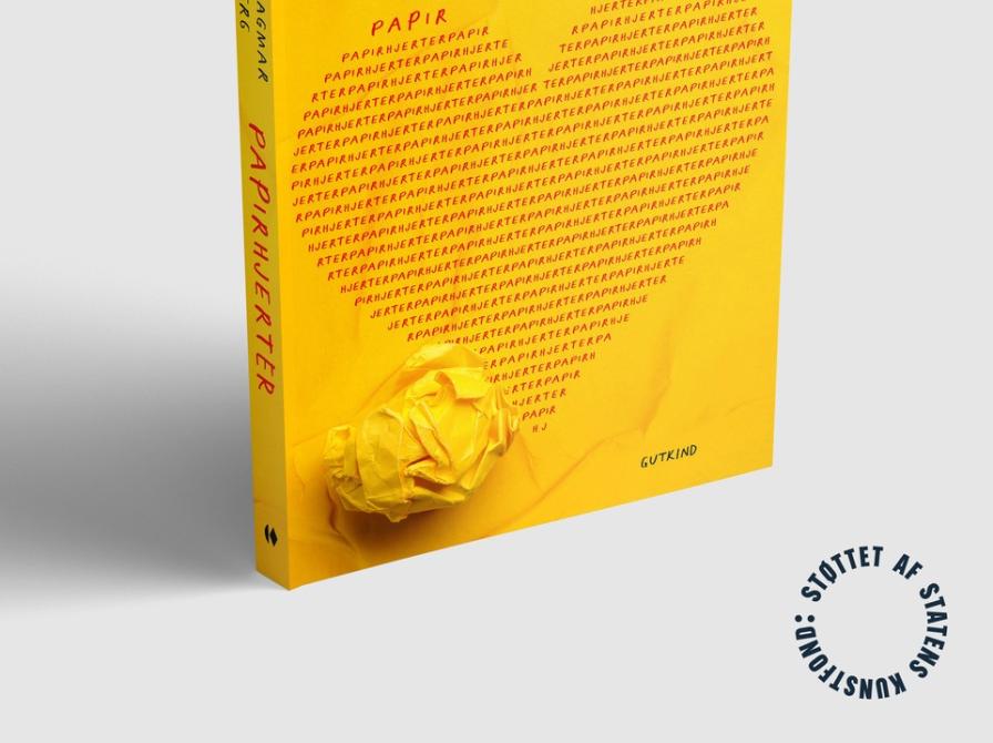 Papirhjerter - billede af bogen